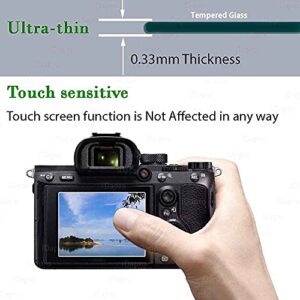 iDaPro Screen Protector for Sony Alpha A7R V A7RV A7R5 [3 Pack] Tempered Glass Easy Installation