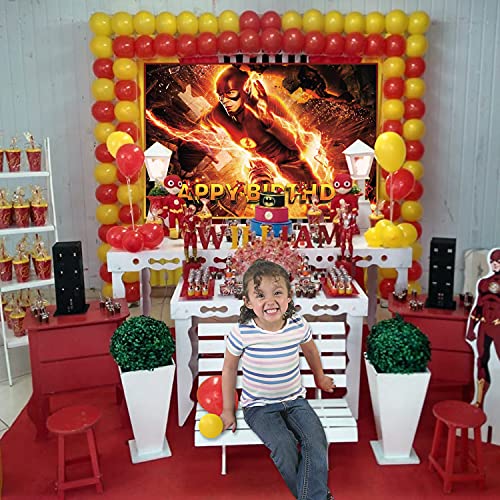 Hero Birthday Party Supplies,Party Supplies Birthday with 5*3ft Background Backdrop Birthday Banner, Party Supplies Birthday Boy Kids for Superhero Theme Party