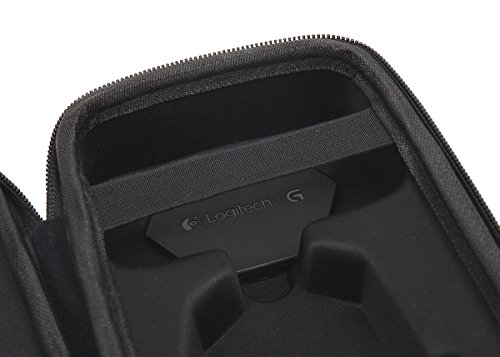 Aproca Hard Travel Storage Case Compatible with Logitech G502 Proteus Spectrum RGB Tunable Gaming Mouse(Black-Large.)