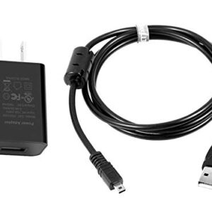 in-Camera USB AC Power Adapter/Battery Charger + PC Cord for Nikon Coolpix P510