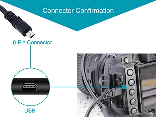 in-Camera USB AC Power Adapter/Battery Charger + PC Cord for Nikon Coolpix P510