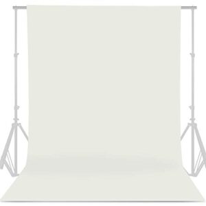 gfcc ivory backdrop photography background – 6ft x 10ft photo backdrop for photoshoot photography video recording background screen picture curtain