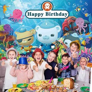 Octonauts Backdrop | Octopus Background | Birthday | Boy | Under The Sea Animals | Party Supplies | Photography 7x5Ft