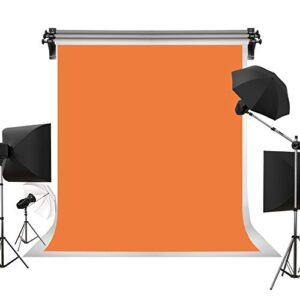 kate 8ft×10ft solid orange backdrop portrait background for photography studio