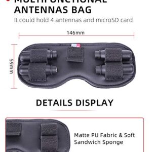 Protect Cover for DJI FPV Goggles V2 Dustproof Sunshade Pad Antenna microSD Card Storage Holder for DJI FPV Combo Accessories