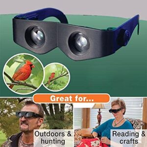 Healifty 3pcs Binoculars Hands- Glasses Hands-Free Sports% Free Watching Magnification Binocular Theater for Concerts Opera Magnifying Incredible Fishing Sight Bird Seeing Tv