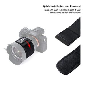 USB Lens Dew Heater, Lens Warmer Strip with Temperature Regulator Condensation Prevention for Telescopes Camera DSLR Lens Telescope Eyepieces 80mm-110mm in Diameter