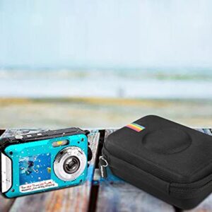 Leayjeen Digital Camera Case Compatible with YISENCE/Yifecial/EROOLU Underwater HD Waterproof Digital Video Camera and More Accessories(Case Only)