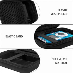 Leayjeen Digital Camera Case Compatible with YISENCE/Yifecial/EROOLU Underwater HD Waterproof Digital Video Camera and More Accessories(Case Only)