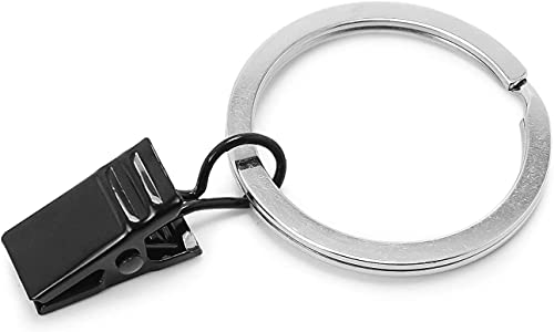 LimoStudio [Set of 10] Metal Ring Clips for Studio Backdrop Background, Compatible with Backdrop Stands, Background Support Stand, Curtain Ring, Drapery Ring Clip, AGG3231