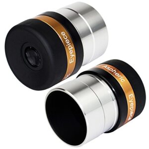 SVBONY Telescope Lens 10mm Eyepieces Wide Angle 62 Degree Aspheric Eyepiece Fully Coated Telescope Accessory Suitable for 1.25 inches Astronomic Telescopes