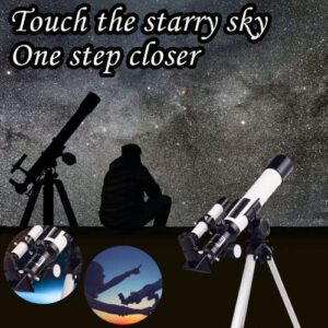 Astronomical Telescope for Kids- Professional Stargazing HD Refractor Telescope 400mm Focal Length, High Magnification Astronomical Telescope to Observe Deep Space Stargazing for Kids Beginners…