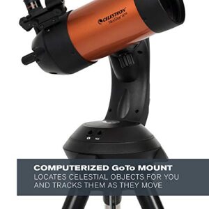 Celestron - NexStar 4SE Telescope - Computerized Telescope for Beginners and Advanced Users - Fully-Automated GoTo Mount - SkyAlign Technology - 40,000+ Celestial Objects - 4-Inch Primary Mirror