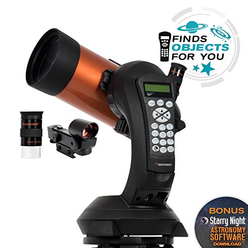 Celestron - NexStar 4SE Telescope - Computerized Telescope for Beginners and Advanced Users - Fully-Automated GoTo Mount - SkyAlign Technology - 40,000+ Celestial Objects - 4-Inch Primary Mirror