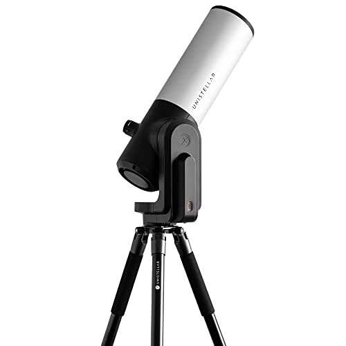 Unistellar eVscope 2 Digital Telescope - Smart, Compact, and User-Friendly Telescope with Electronic Eyepiece & Smart Light Pollution Reduction and Unistellar Backpack (2 Items)