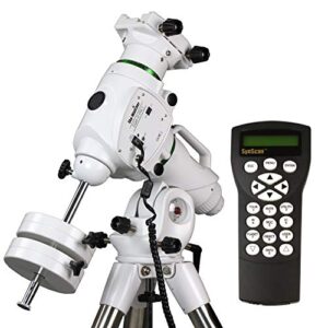sky-watcher eq6-r – fully computerized goto german equatorial telescope mount – belt-driven, motorized, computerized hand controller with 42,900+ celestial object database