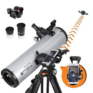 starsense explorer dx 130az smartphone app-enabled telescope – works with starsense app to help you find stars, planets & more – 130mm newtonian reflector – iphone/android compatible