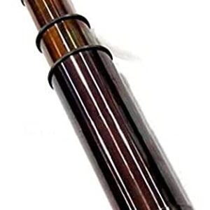 Solid Brass Brown Antique Spyglass Telescope- 15 inch Long