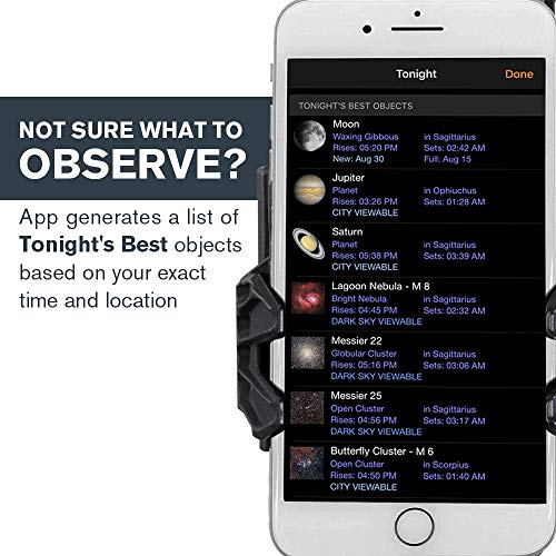 Celestron – StarSense Explorer LT 80AZ Smartphone App-Enabled Telescope – Works with StarSense App to Help You Find Stars, Planets & More – iPhone/Android Compatible