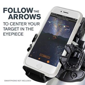 Celestron – StarSense Explorer LT 80AZ Smartphone App-Enabled Telescope – Works with StarSense App to Help You Find Stars, Planets & More – iPhone/Android Compatible