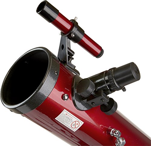 Carson Red Planet 35-78x76mm Newtonian Reflector Telescope (RP-100) , Red