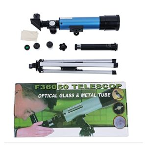 Timisea Telescope for Kids & Beginners, Portable Refractor Telescope 90x Magnification with Tabletop Tripod and Two Eyepieces, Best Gift for Kids to Explore Moon Space, View Wildlife, Watch Night-Sky