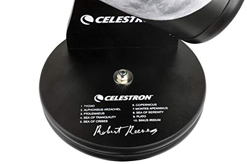 Celestron – 76mm Signature Series FirstScope – Compact and Portable Tabletop Dobsonian Telescope – Ideal Telescope for Beginners – Features Custom Moon Map Wrap – BONUS Astronomy Software Package
