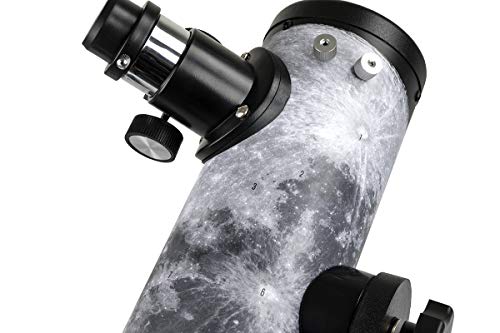 Celestron – 76mm Signature Series FirstScope – Compact and Portable Tabletop Dobsonian Telescope – Ideal Telescope for Beginners – Features Custom Moon Map Wrap – BONUS Astronomy Software Package