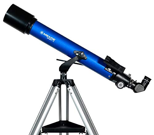 Meade Instruments – Infinity 70mm Aperture, Portable Refracting Astronomy Telescope for Beginners – Multiple Eyepieces & Accessories Included - Adjustable Alt-azimuth (AZ) Manual Mount