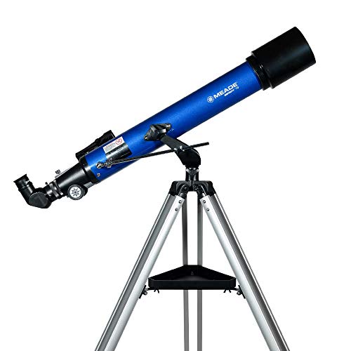 Meade Instruments – Infinity 70mm Aperture, Portable Refracting Astronomy Telescope for Beginners – Multiple Eyepieces & Accessories Included - Adjustable Alt-azimuth (AZ) Manual Mount