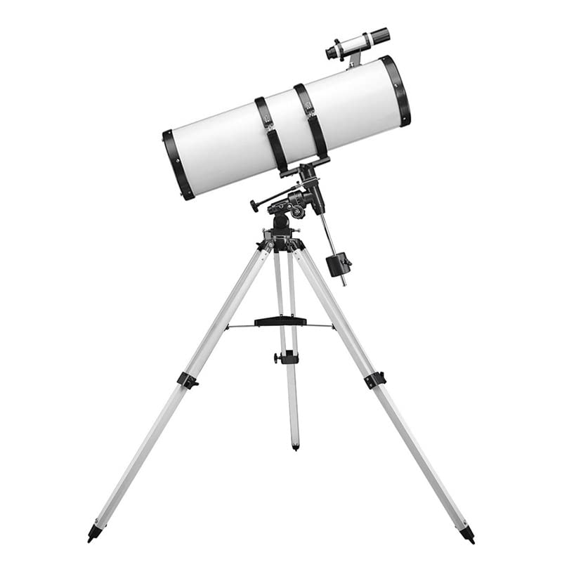 Skyoptikst 1400x 150 mm Reflector Newtionan Astronomical Telescope High Power Equatorial Mount Star Planet Moon Saturn Jupiter, T150-1400EQ