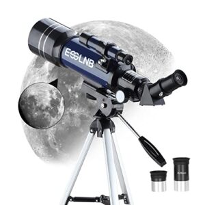 esslnb beginner telescope for kids and children 70mm astronomical refractor telescopes multi-fully coated kids telescope with tripod