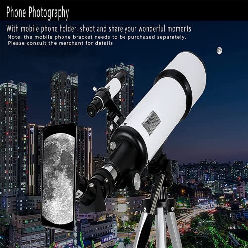 RHXWFDG Telescopes for Adults Astronomy, 70mm Aperture and 500mm Focal Length Monocular Telescope for Kids and Beginners, with 3X Barlow Lens Eyepiece etc