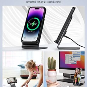 DSUSMA 15W Magnetic Wireless Charger Compatible with MagSafe Charger/iPhone 14/14 Pro/14 Plus/14 Pro Max/iPhone 13/13 Pro/13 Pro Max/iPhone 12 Series, with 20W Power Charger+5ft Charger Cable(Black)