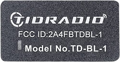 TIDRADIO Ham Radio Wireless Programmer Adapter APP and PC Program for Baofeng UV-5R and Multiple Models No Driver Issues Instead of Program Cable