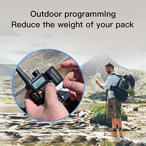 TIDRADIO Ham Radio Wireless Programmer Adapter APP and PC Program for Baofeng UV-5R and Multiple Models No Driver Issues Instead of Program Cable