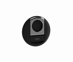 belkin iphone magsafe camera mount for macbook, iphone continuity camera mount, turn iphone to webcam, compatible with macbook pro, air, iphone 14, iphone 13, iphone 12, black