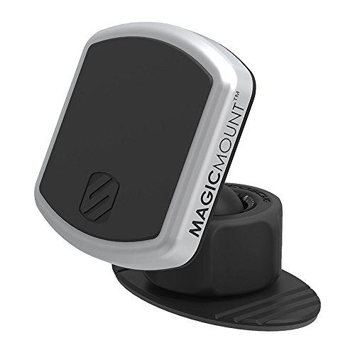 Scosche MPDB MagicMount Pro Magnetic Car Phone Holder Mount - 360 Degree Adjustable Head, Universal with All Devices - Dashboard Mount