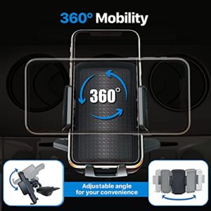 Bestrix Cell Phone Holder for Car, CD Slot Car Phone Holder, Hands Free Car Mount with Strong Grip Universal for iPhone, 12/11/11Pro/Xs MAX/XR/XS/X/8/7/6 Plus, Galaxy S/20/10/S10+/S10e/S9/S9+/N9
