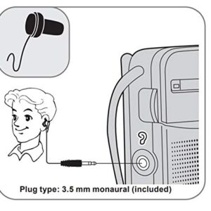 Panasonic RF-P50d Pocket AM/FM Radio Silver RF-P50D