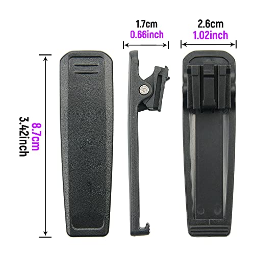 Walkie Talkie Belt Clip for ICOM BP-279 BP-280 BP-280LI Radio/Battery(10 Pcs)