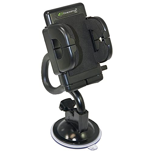 Bracketron PHW-203-BL Mobile Grip-iT Windshield Mount Kit (Black)