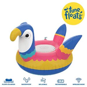 Premier Accessory Group Replay Audio Floating Bluetooth Speaker, Toucan Multicolored