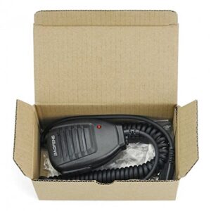 Baofeng BF-S112 Two Way Radio Speaker,Black, Auxiliary