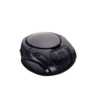 PROSCAN Elite Portable CD Boombox with AM/FM Radio (Black)