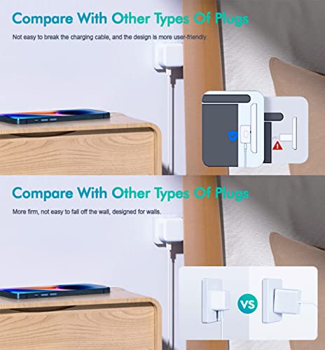 35W Dual USB-C Port Compact Power Adapter(for iPhone Charger Block &iPhone 14 Charger Adapter/13/12/11 Pro Max Plus Mini/AirPods Wall Charger Type C Fast Charging Block)Include a C to C Cable for iPad