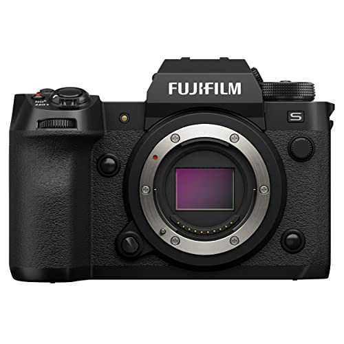 Fujifilm X-H2S Mirrorless Digital Camera Body with XF 18-120mm f/4 LM PZ WR Lens Black