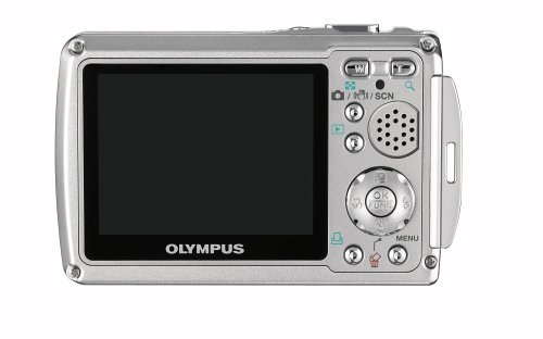 Olympus Stylus 720SW 7.1MP Ultra Slim Digital Camera with 3x Optical Zoom (Silver)