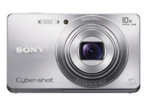 sony cyber-shot dsc-w690 16.1 mp digital camera with 10x optical zoom and 3.0-inch lcd (silver) (2012 model)
