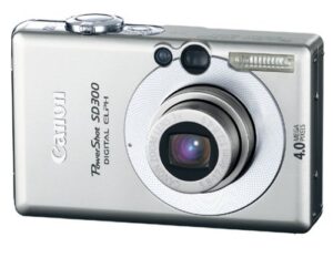 canon powershot sd300 4mp digital elph camera with 3x optical zoom
